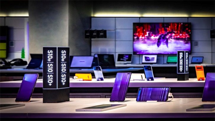三星宣布关闭美国所有零售店