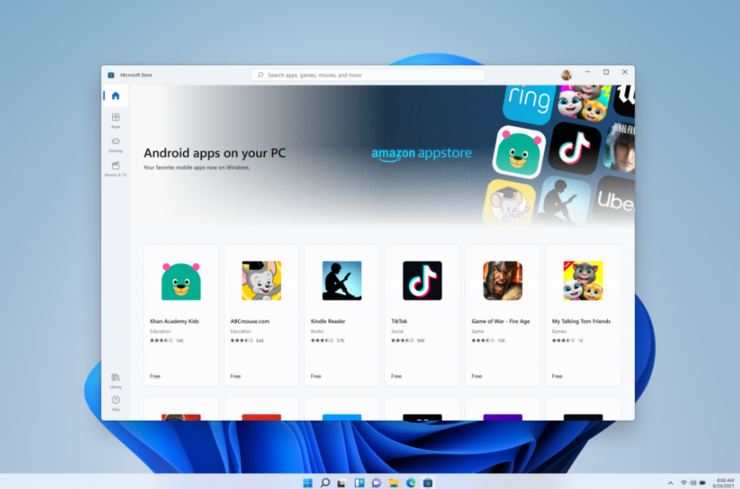一文看懂微软 Win11 操作系统:无缝支持安卓 App,界面大更新