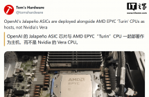 OpenAI 自研 AI 芯片 Jalapeño ASIC 量产部署，因“务实”选择搭配 AMD Turin