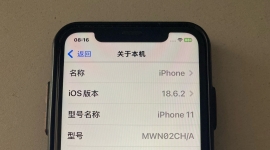 出个苹果11 64g单机18.6.2系统