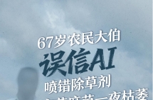 67 岁农民大伯误信 AI 推荐除草剂，150 亩芝麻苗一夜枯萎