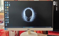 AOC 21寸 白色窄边 IPS屏显示器