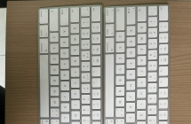 350 出两个苹果键盘带数字小键盘