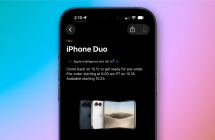 苹果首款折叠 iPhone Duo 预购倒计时：美国官网 10 月 12 日开放选配置通道