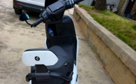 九号m395cmax电摩 白色改好锂电池