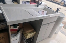 全新 1.2米洗衣柜，650元， 成品的