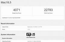 苹果 M6 Mac mini 跑分曝光：单核较 M4 款高 24%、多核高 48%
