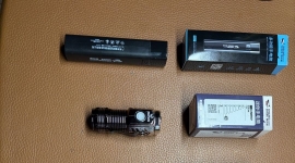 全新迷你手电筒 焦下防晒袖套