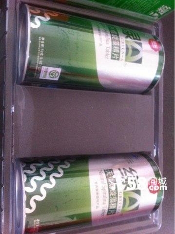 绿A全新升级的铁筒装螺旋藻产品。