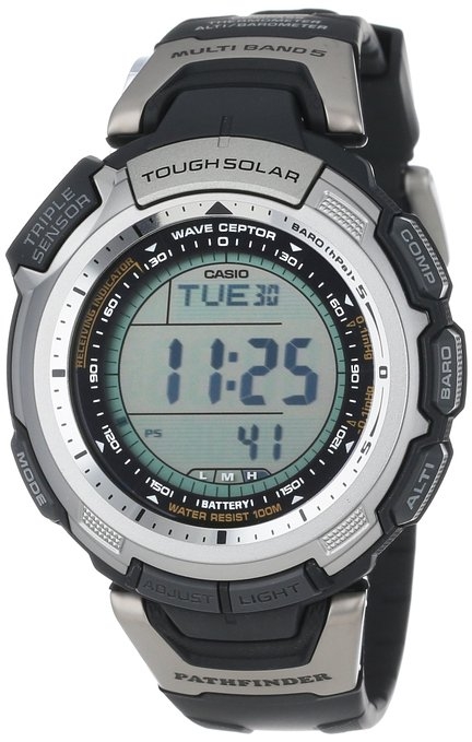 海淘卡西欧探路者系列paw13001v光动能腕表5局电波光动能1561约￥1060