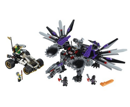 lego乐高幻影忍者70725nindroidmechdragontoy忍者机甲巨龙4874美元