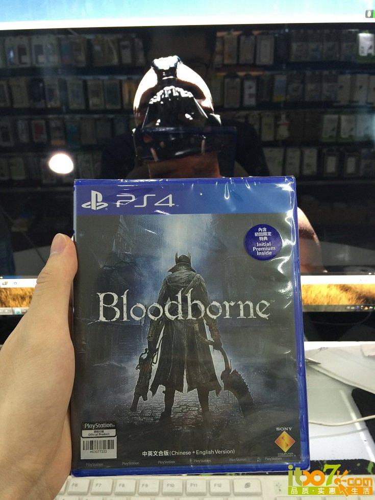 数码产品出售一盘ps4游戏血源诅咒