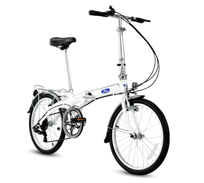 双11预售ford福特bya0720寸7速折叠自行车天猫1270元包邮定金99元