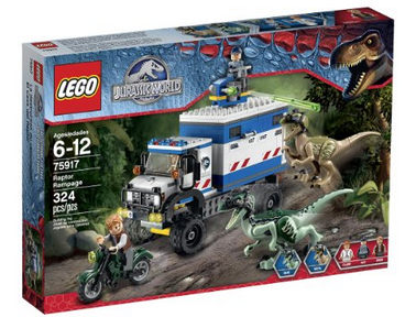 母婴玩具_[海淘]lego乐高 75917 侏罗纪公园系列 迅猛龙套装45.