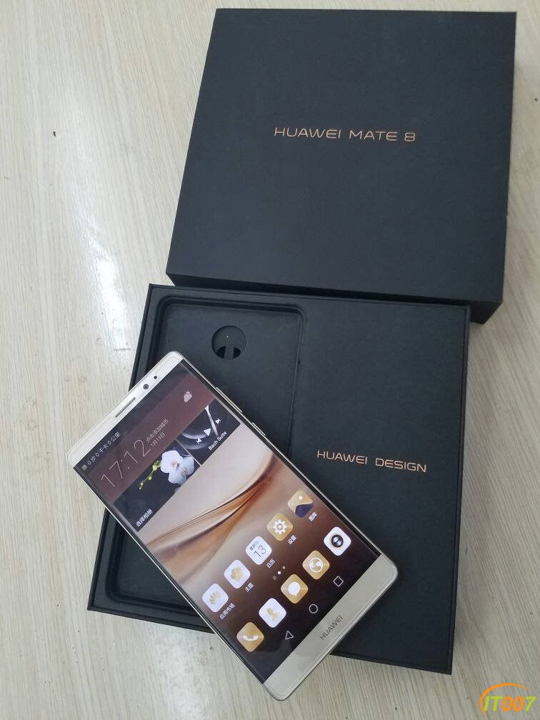 华为mate8香槟金国行全网通高配97新全套