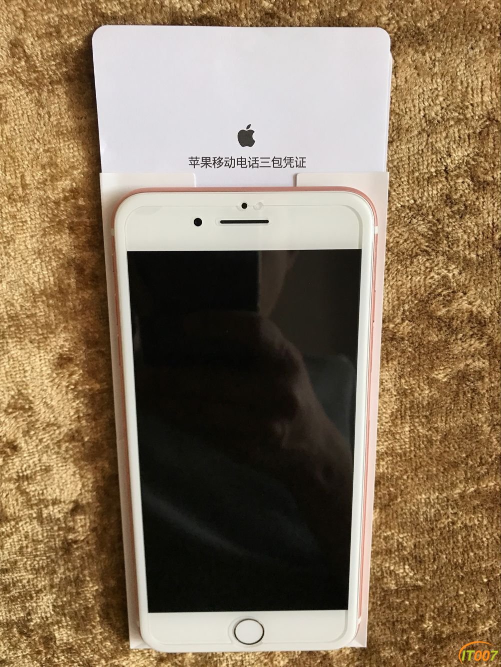 手机通讯出一部成色完美的国行苹果粉色7pappleiphone7plus128gb玫瑰