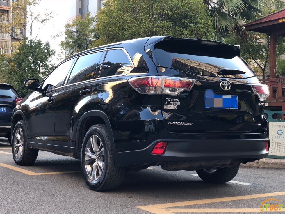 卖自家用的汉兰达17款4驱7座精英版