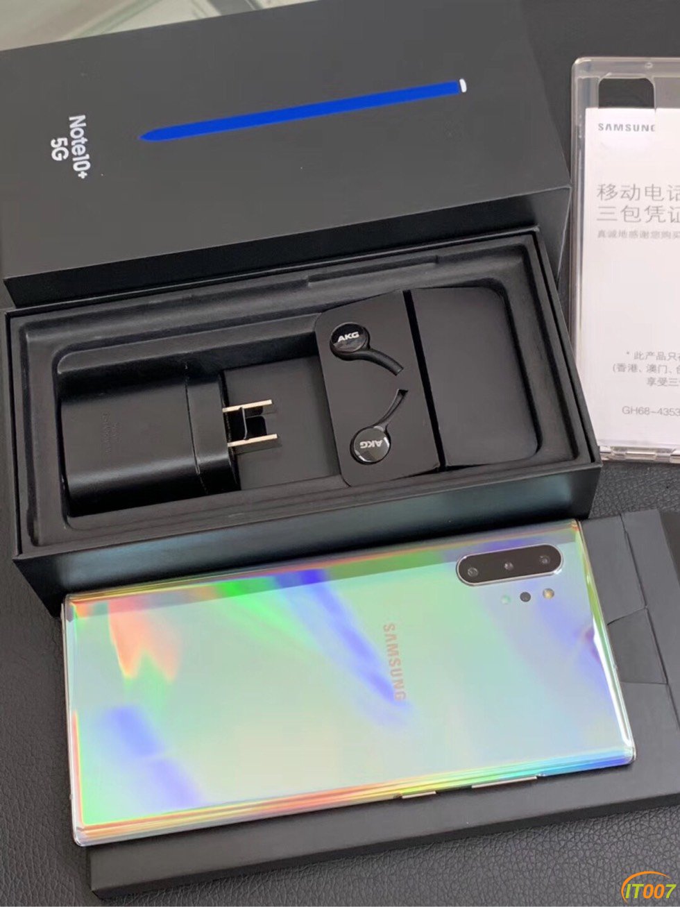 手机通讯三星note1012256g国行全网双卡5g版成色全新全套