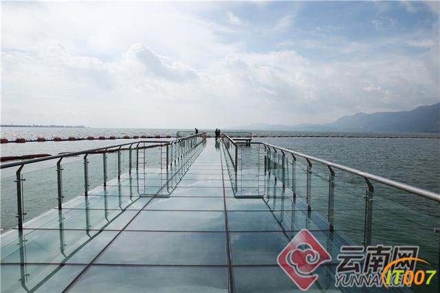昆明海埂公园添新景：天水一色玻璃栈道-2.jpg
