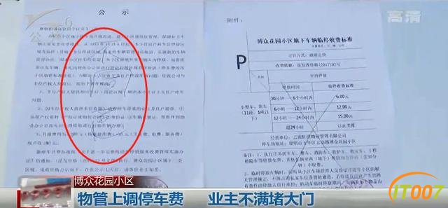 停车费说涨就涨不打商量？业主：我不答应，我要把小区大门堵住-2.jpg