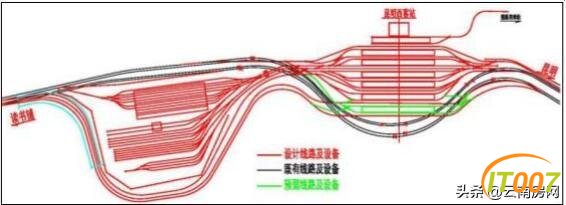 昆明西客站规划曝光 承担省内城际客运并预留米轨站台-1.jpg