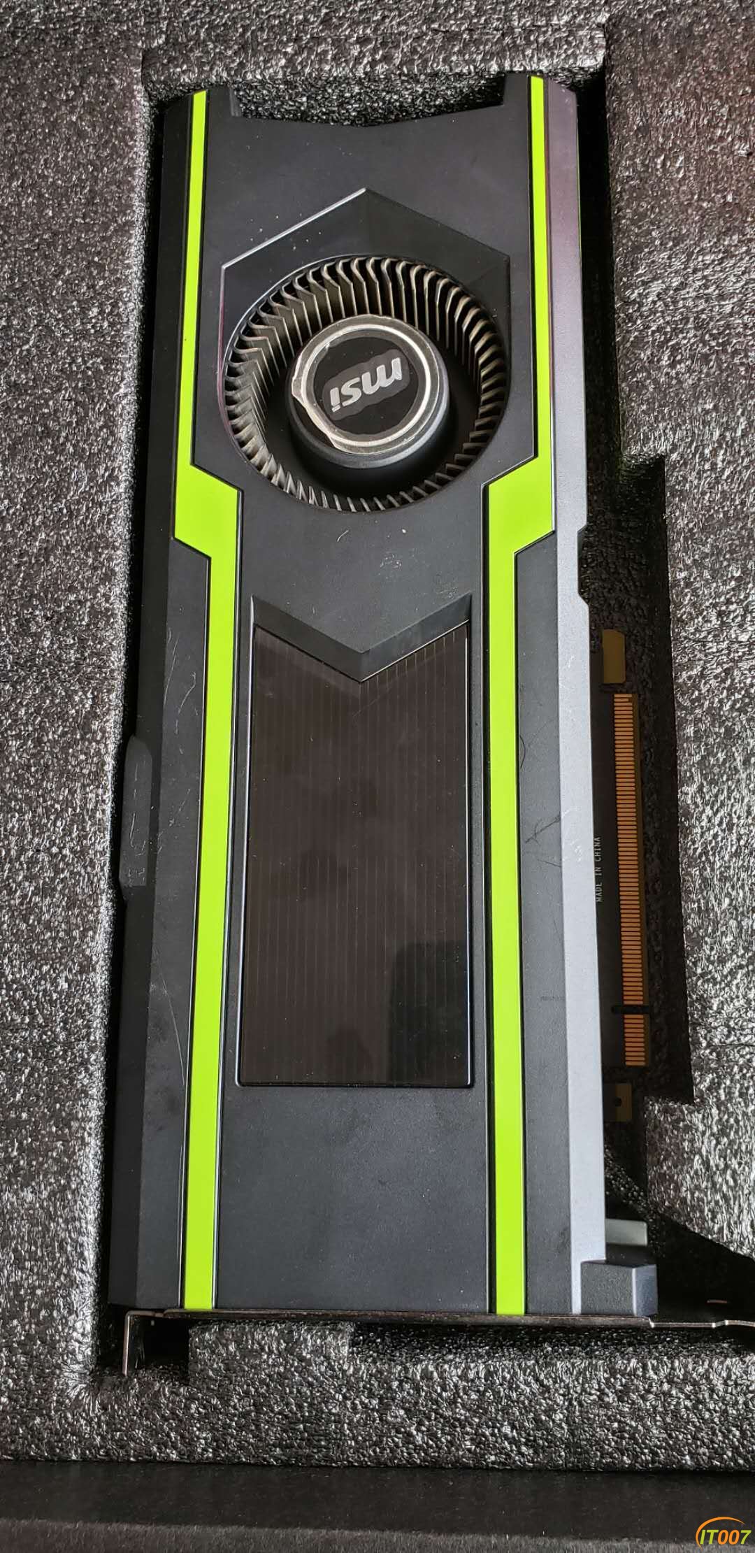 电脑配件出一张微星1080ti公版