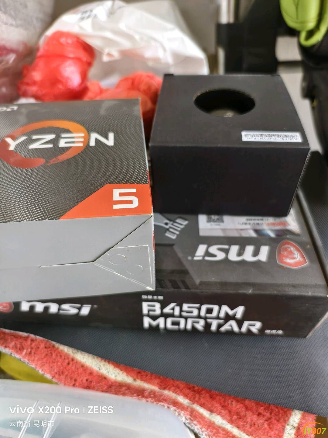 3600加微星b450m迫击炮加芝奇16g幻光戟
