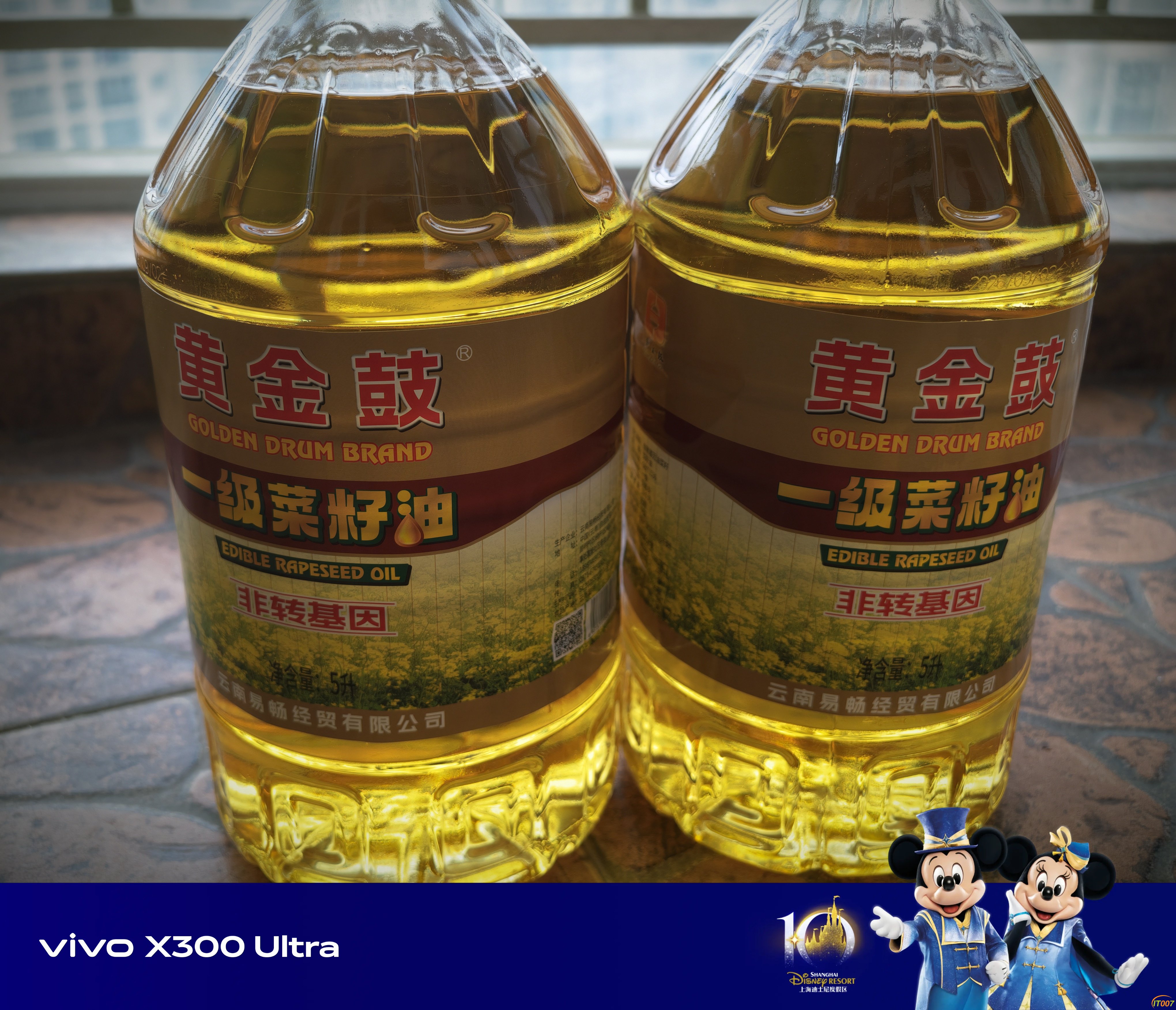 出两桶单位发的一级菜籽油