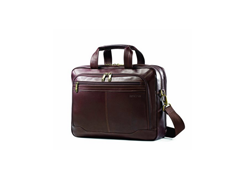 [海淘]Samsonite 新秀丽 Colombian Leather Toploader 真皮公文包$75.55