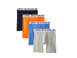 [海淘]TOMMY HILFIGER 男士纯棉平角内裤（4条装）$13.99+$4.08直邮中国