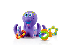 [海淘]NUBY 努比 乐趣章鱼洗澡玩具   5.5+5.74美元直邮约￥69.8（使用coupon）