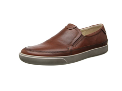 [海淘]ecco 爱步 Effortless系列 Gary Slip-On 男款真皮休闲鞋$58.09