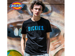 休闲易搭！Dickies帝客印花T恤152M30EC11 天猫旗舰店69元包邮（需用券）