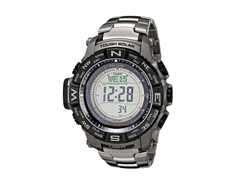 [海淘]CASIO 卡西欧 PRW-3500T-7CR 登山系列 男款电波腕表 （钛合金版）$241.99