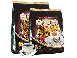 三合一速溶！益昌老街经典原味白咖啡600g*2袋 天猫58元包邮