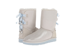 [海淘]UGG australia Bailey Bow Bling I Do 婚礼系列 女款真皮雪地靴$89.99