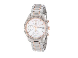 [海淘]Seiko 精工 SNDY18 三眼计时 施华洛世奇水晶表   96.13美元约￥596