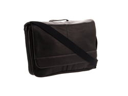 [海淘]Kenneth Cole 真皮信使包/单肩通勤包 黑色   78.16美元约￥485