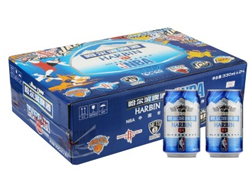 价格感人！哈尔滨 冰纯啤酒 330ml*24听 京东89.9元包邮（赠冰爽啤酒24听)