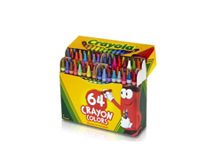 [海淘]凑单品：Crayola 绘儿乐 64 Ct 彩色蜡笔 64色$2