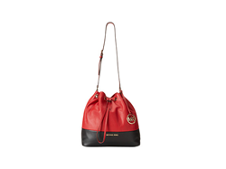 [海淘]MICHAEL Michael Kors Jules Large Drawstring 女款真皮水桶包 大号$179.99
