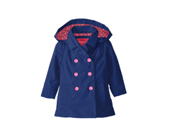 [海淘]London Fog 伦敦雾 Solid Trench 女宝宝风衣$8.12起+$3.98直邮中国（合￥75）