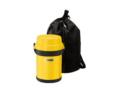 [海淘]ZOJIRUSHI 象印 SL-JAE14YF Mr Bento 4层大容量 不锈钢真空保温饭盒$38.56