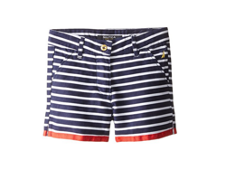 [海淘]NAUTICA 诺帝卡 Striped Short with Ribbon Hem Detail 女童短裤$5.63起