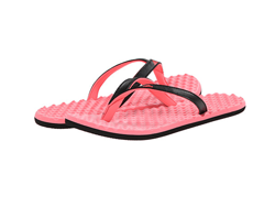 [海淘]adidas 阿迪达斯 Eezay Dots 女款按摩人字拖鞋$9.99
