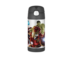 [海淘]THERMOS 膳魔师 FUNtainer 儿童吸管杯 350ml 复仇者联盟$12+$2.79直邮