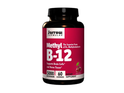 [海淘]Jarrow FORMULAS 杰诺 Methyl B12 甲基维生素B12 （5000mcg，60粒）$10.07