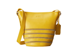[海淘]COACH 蔻驰 Whiplash Pop Lacing Mini Duffel 真皮斜挎包$237.99（约￥1620）