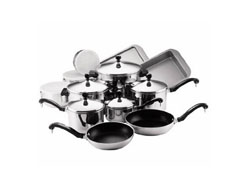 [海淘]Farberware 经典17件锅具套装   109.55美元约￥704