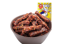四川特产！棒棒娃麻辣牛肉干166gx2袋 天猫29.9元包邮
